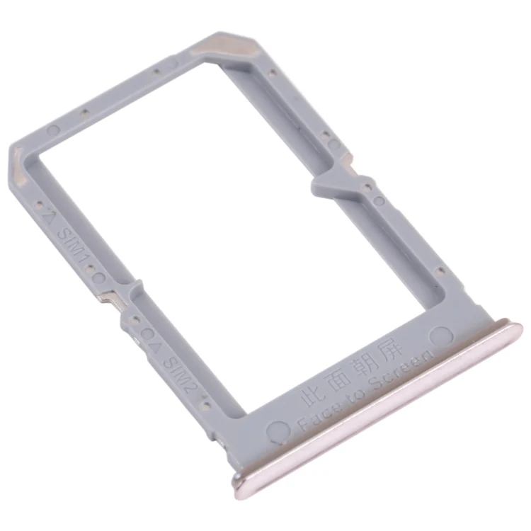 For OPPO Reno5 5G / Find X3 Lite PEGM00 PEGT00 CPH2145  SIM Card Tray + SIM Card Tray(Gold) - Image 2