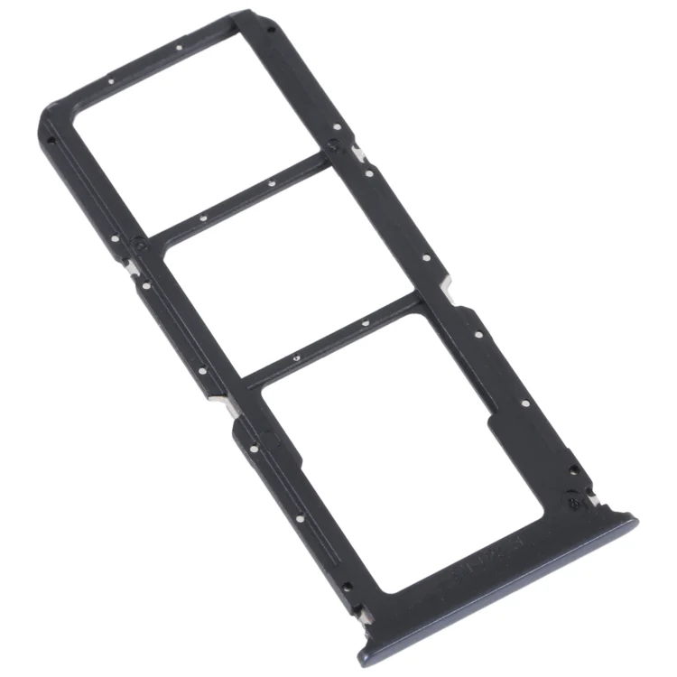 For OPPO Reno5 Lite / Reno5 F / A94 4G SIM Card Tray + SIM Card Tray + Micro SD Card Tray (Black) - Image 3