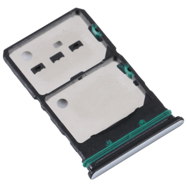For OPPO Reno7 5G China / Reno7 5G SIM Card Tray + SIM Card Tray + Micro SD Card Tray (Black) - Image 2