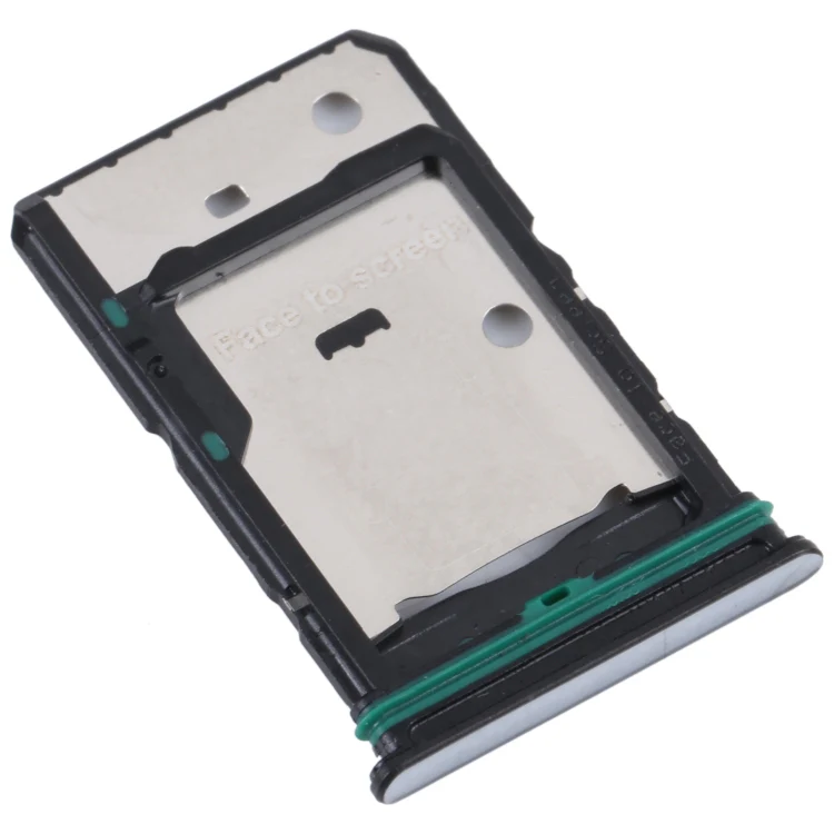 For OPPO Reno7 5G China / Reno7 5G SIM Card Tray + SIM Card Tray + Micro SD Card Tray (Black) - Image 3