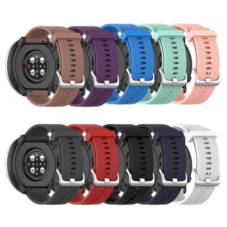 For POLAR Ignite Fashion Textured Silicone Replacement Watch Band(Teal) - Image 6