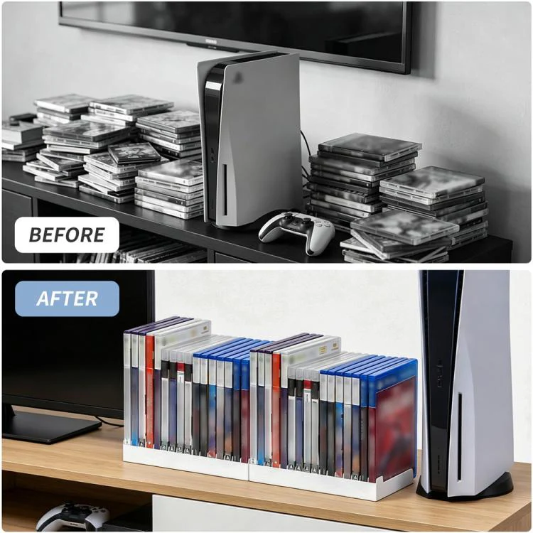 For PS5 / PS4 / Nintendo Switch 2pcs Universal Disc Holder - Image 4
