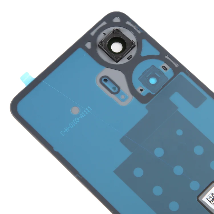 For Realme C55 Original Battery Back Cover with Camera Lens Frame(Black) - Image 5