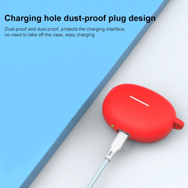 For Redmi Buds 5 Pro / Buds 8 Silicone Earphone Protective Case(White) - Image 5