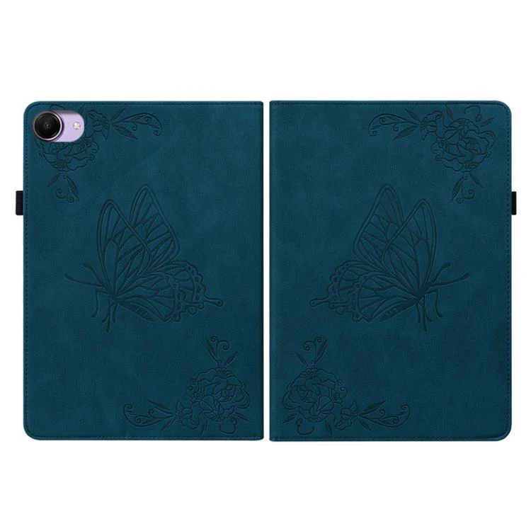 For Redmi K Pad 2 8.8 inch 2026 Butterfly Flower Embossed Leather Tablet Case(Blue) - Image 3