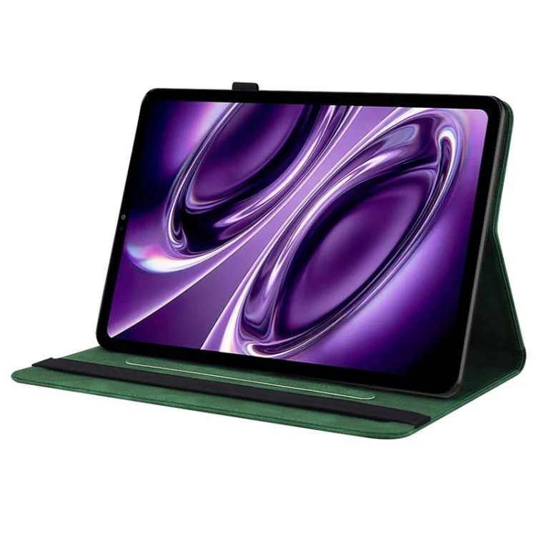 For Redmi K Pad 2 8.8 inch 2026 Butterfly Flower Embossed Leather Tablet Case(Green) - Image 5
