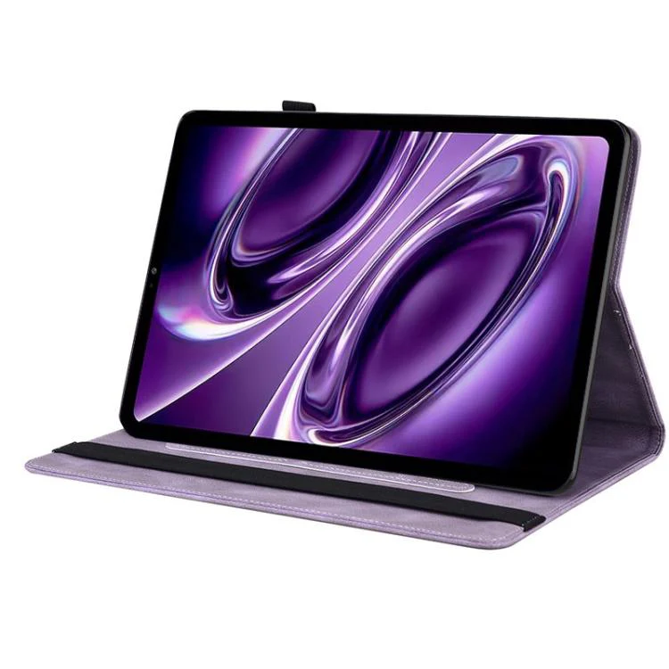 For Redmi K Pad 2 8.8 inch 2026 Butterfly Flower Embossed Leather Tablet Case(Purple) - Image 5