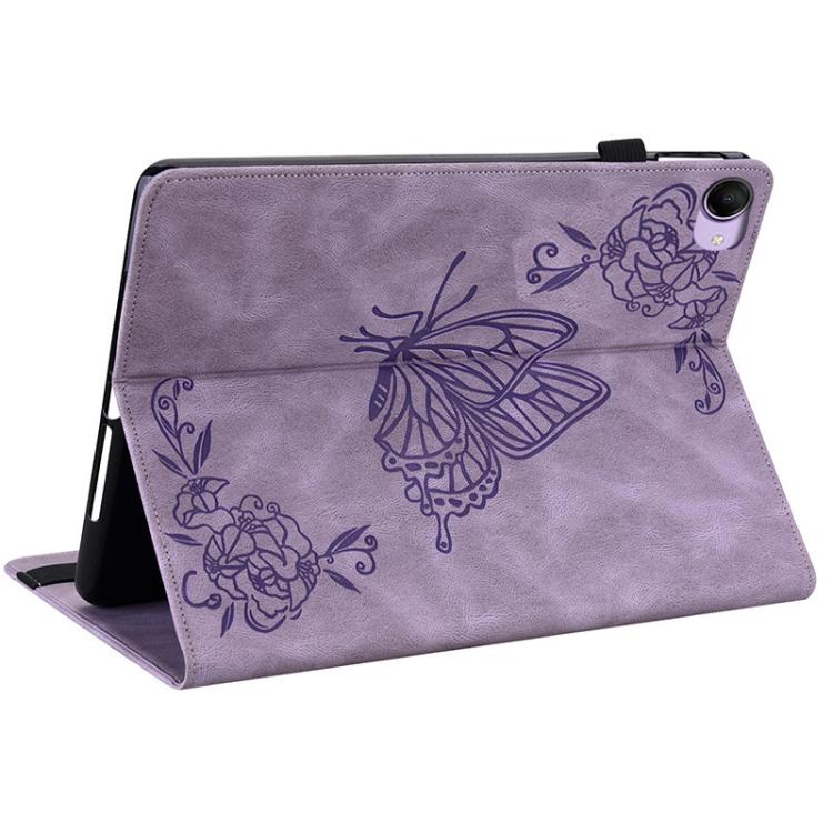 For Redmi K Pad 2 8.8 inch 2026 Butterfly Flower Embossed Leather Tablet Case(Purple) - Image 6