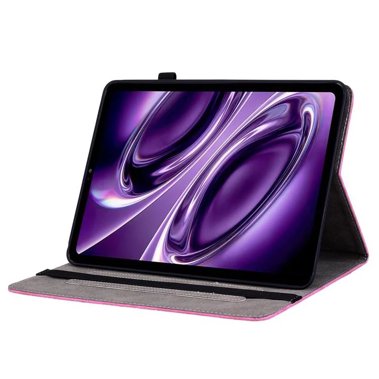 For Redmi K Pad 2 8.8 inch 2026 Butterfly Rose Embossed Leather Tablet Case(Rose Red) - Image 3