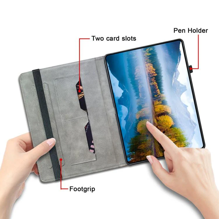 For Redmi K Pad 2 8.8 inch 2026 Crystal Texture Colored Drawing Leather Tablet Case(Pink Butterflies) - Image 3