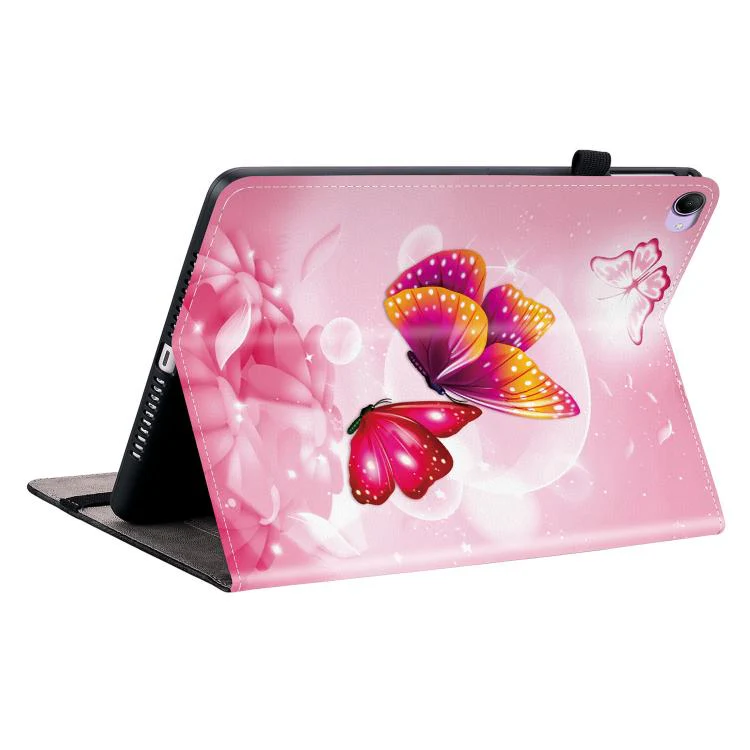For Redmi K Pad 2 8.8 inch 2026 Crystal Texture Colored Drawing Leather Tablet Case(Pink Butterflies) - Image 4