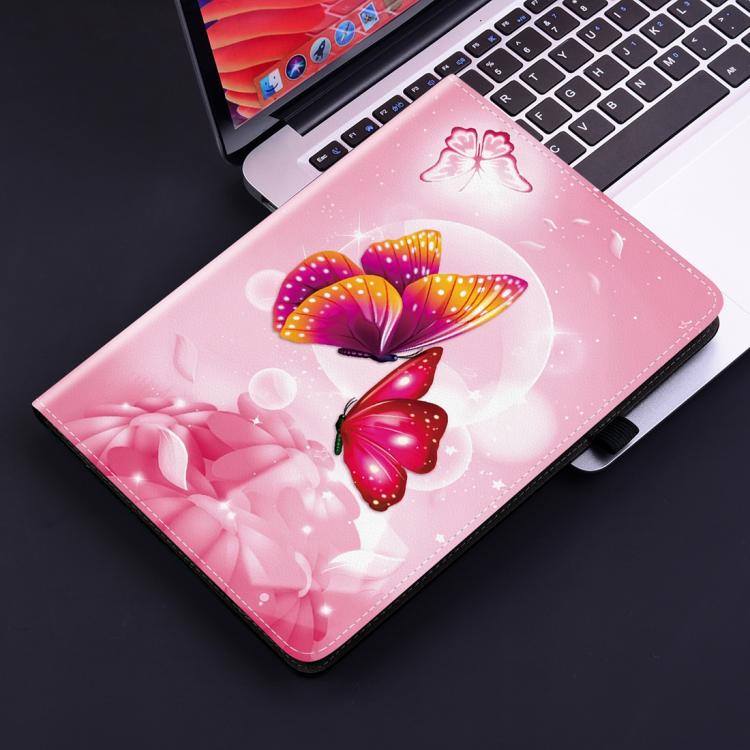 For Redmi K Pad 2 8.8 inch 2026 Crystal Texture Colored Drawing Leather Tablet Case(Pink Butterflies) - Image 7