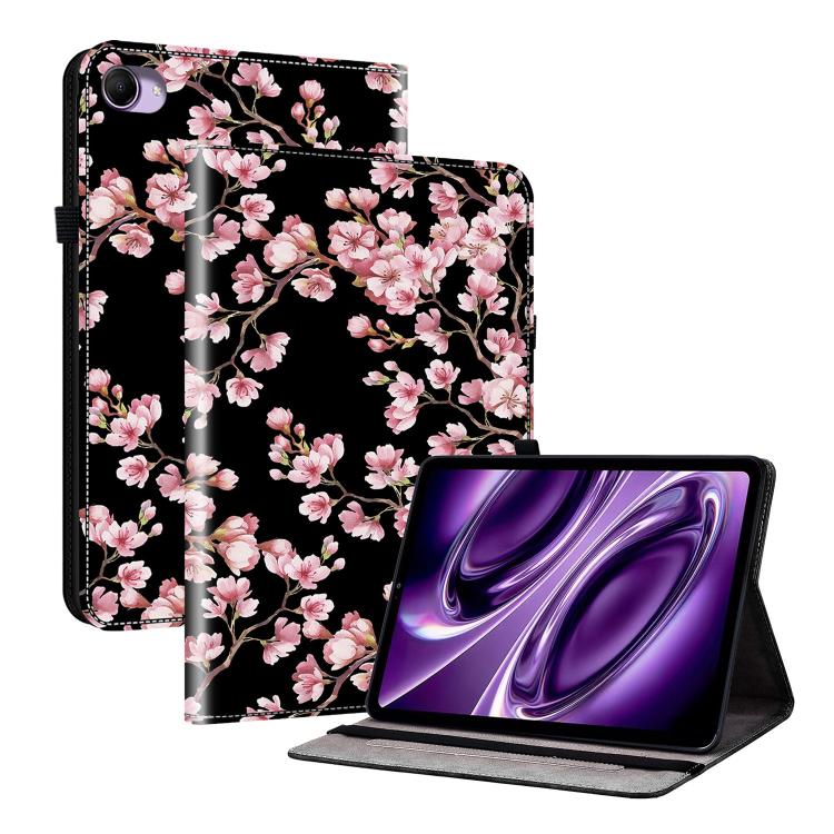 For Redmi K Pad 2 8.8 inch 2026 Crystal Texture Painted Leather Tablet Case(Plum Bossom)
