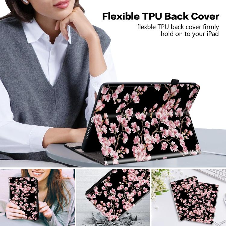 For Redmi K Pad 2 8.8 inch 2026 Crystal Texture Painted Leather Tablet Case(Plum Bossom) - Image 5