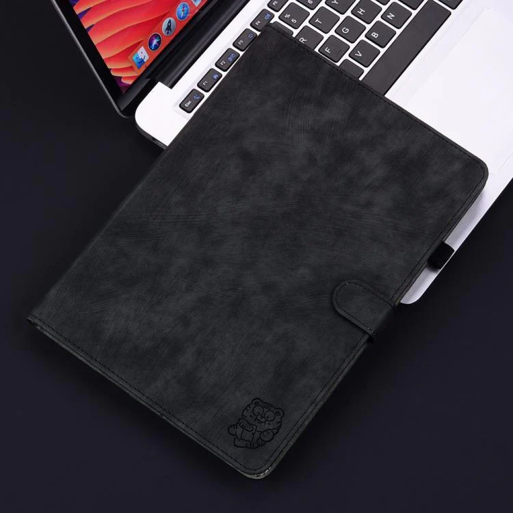 For Redmi K Pad 2 8.8 inch 2026 Embossed Tiger Pattern Leather Tablet Case(Black) - Image 7
