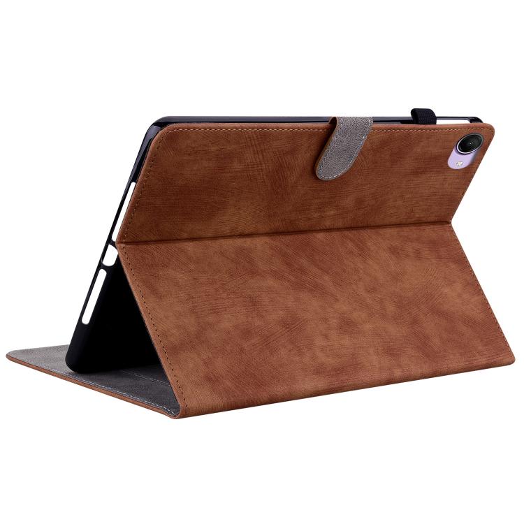 For Redmi K Pad 2 8.8 inch 2026 Embossed Tiger Pattern Leather Tablet Case(Brown) - Image 3