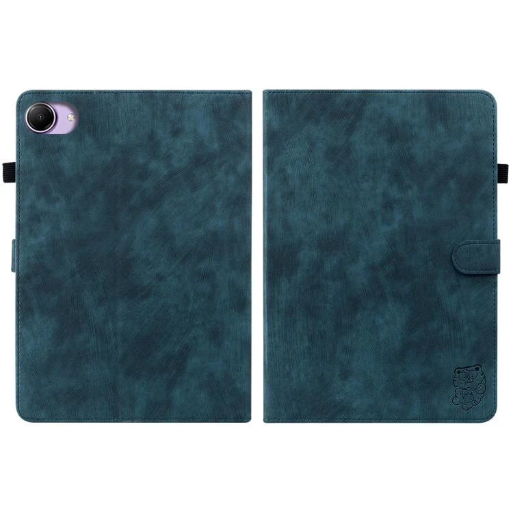 For Redmi K Pad 2 8.8 inch 2026 Embossed Tiger Pattern Leather Tablet Case(Dark Blue) - Image 2