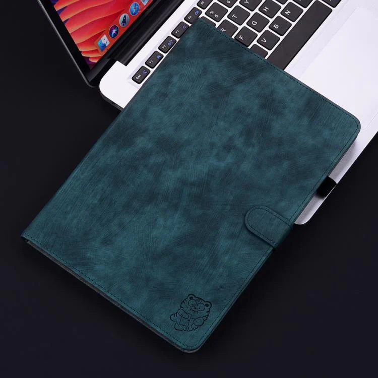 For Redmi K Pad 2 8.8 inch 2026 Embossed Tiger Pattern Leather Tablet Case(Dark Blue) - Image 7