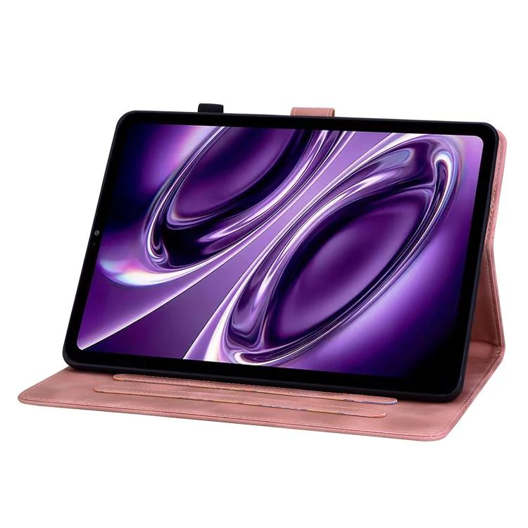 For Redmi K Pad 2 8.8 inch 2026 Lily Embossed Leather Tablet Case(Pink) - Image 5