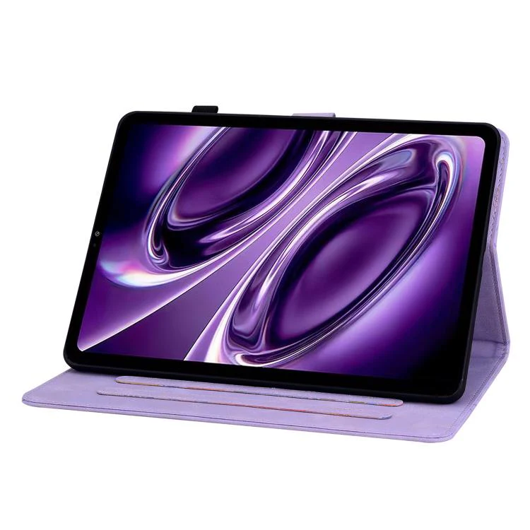 For Redmi K Pad 2 8.8 inch 2026 Lily Embossed Leather Tablet Case(Purple) - Image 5