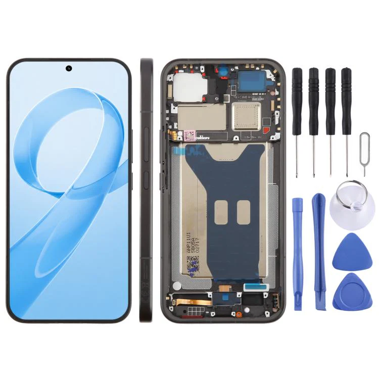 For Redmi K90 Pro Max Original LCD Screen Digitizer Full Assembly with Frame (Black)