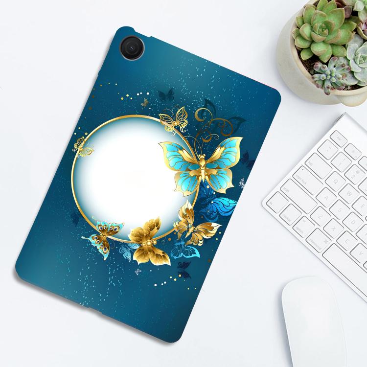 For Redmi Pad 2 9.7 inch Color Painting Pattern Smart Tablet TPU Case(Butterfly Circle) - Image 3