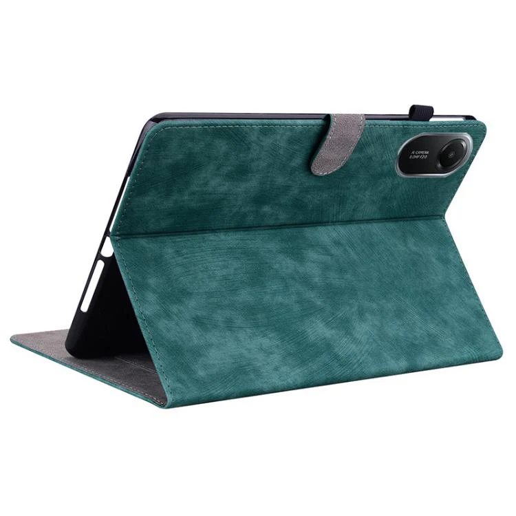 For Redmi Pad 2 / Redmi Pad SE 11 2025 Tiger Pattern Flip Leather Tablet Case(Dark Green) - Image 5
