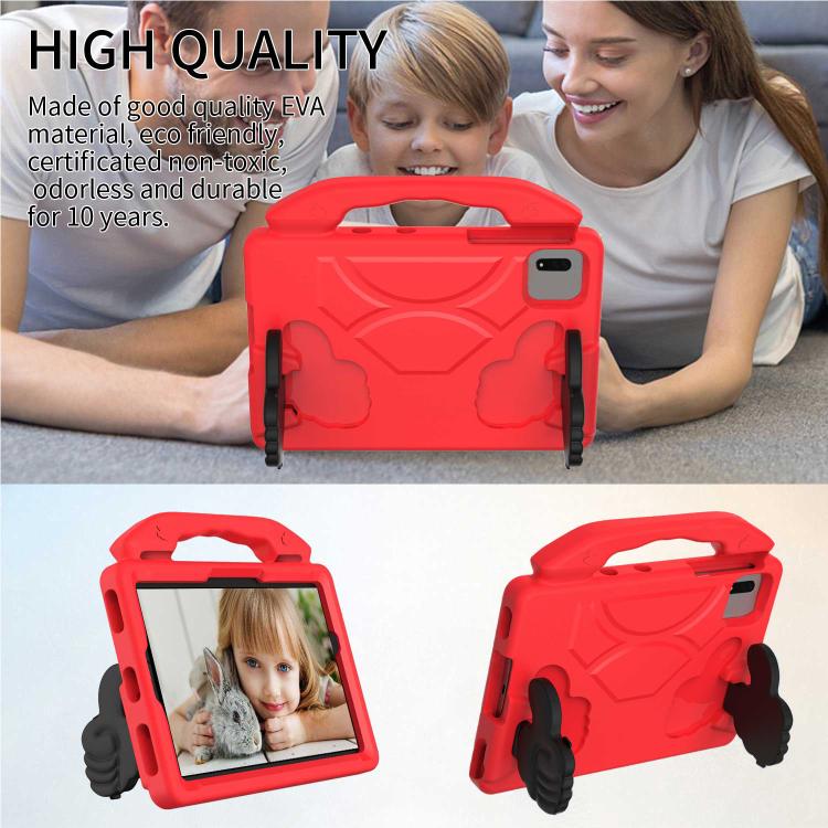 For Redmi Pad 2 / SE 11 2025 Thumb Bracket EVA Shockproof Tablet Case(Red) - Image 3