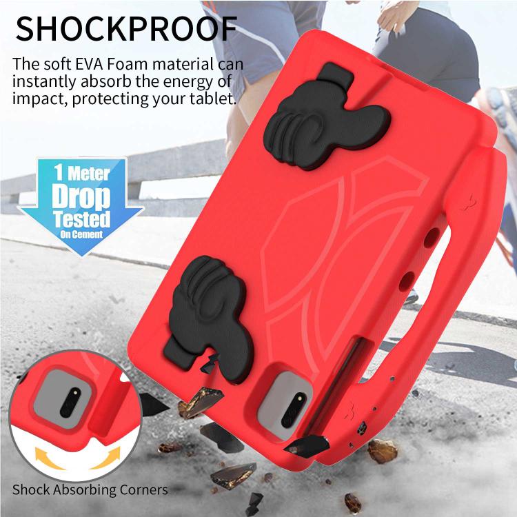 For Redmi Pad 2 / SE 11 2025 Thumb Bracket EVA Shockproof Tablet Case(Red) - Image 5