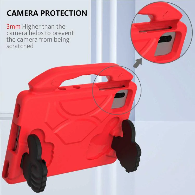 For Redmi Pad 2 / SE 11 2025 Thumb Bracket EVA Shockproof Tablet Case(Red) - Image 7