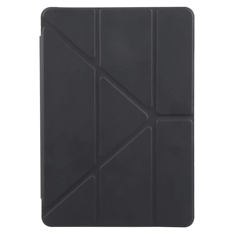 For Redmi Pad SE 11 2025 / Pad 2 Clear Acrylic Deformation Leather Tablet Case(Black) - Image 2