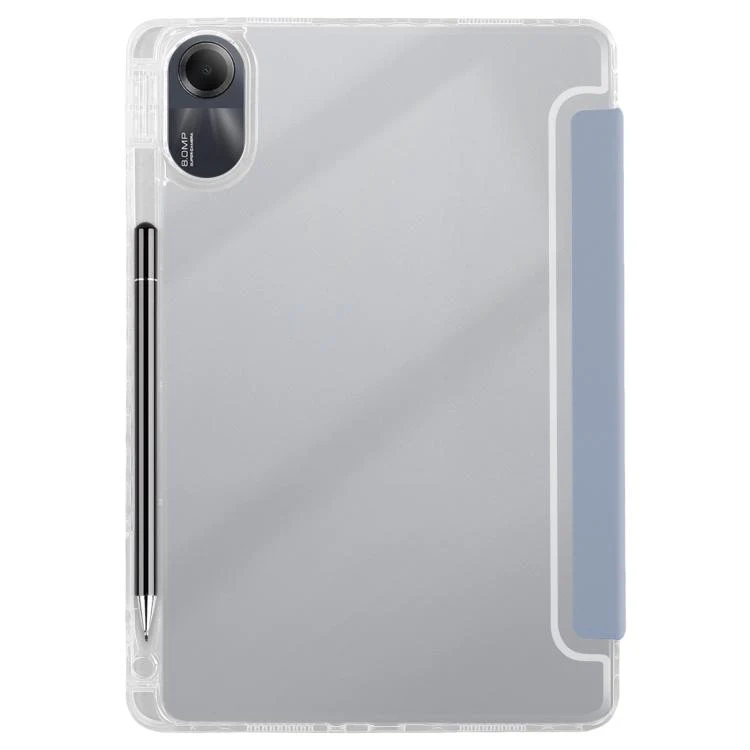 For Redmi Pad SE 11 2025 / Pad 2 Clear Acrylic Deformation Leather Tablet Case(Lavender Purple) - Image 3