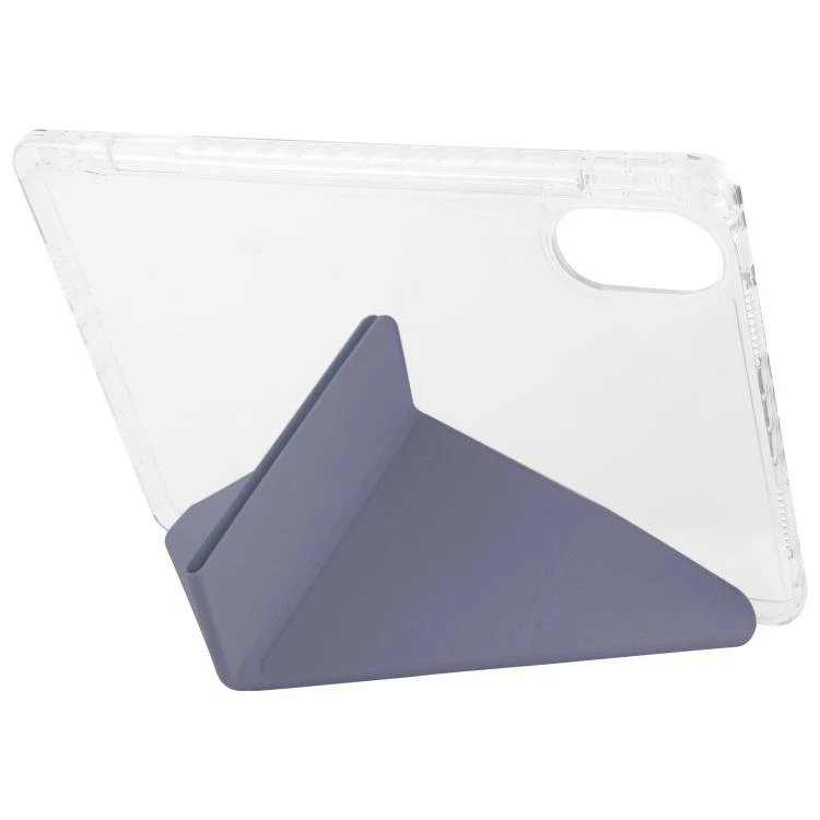 For Redmi Pad SE 11 2025 / Pad 2 Clear Acrylic Deformation Leather Tablet Case(Lavender Purple) - Image 5