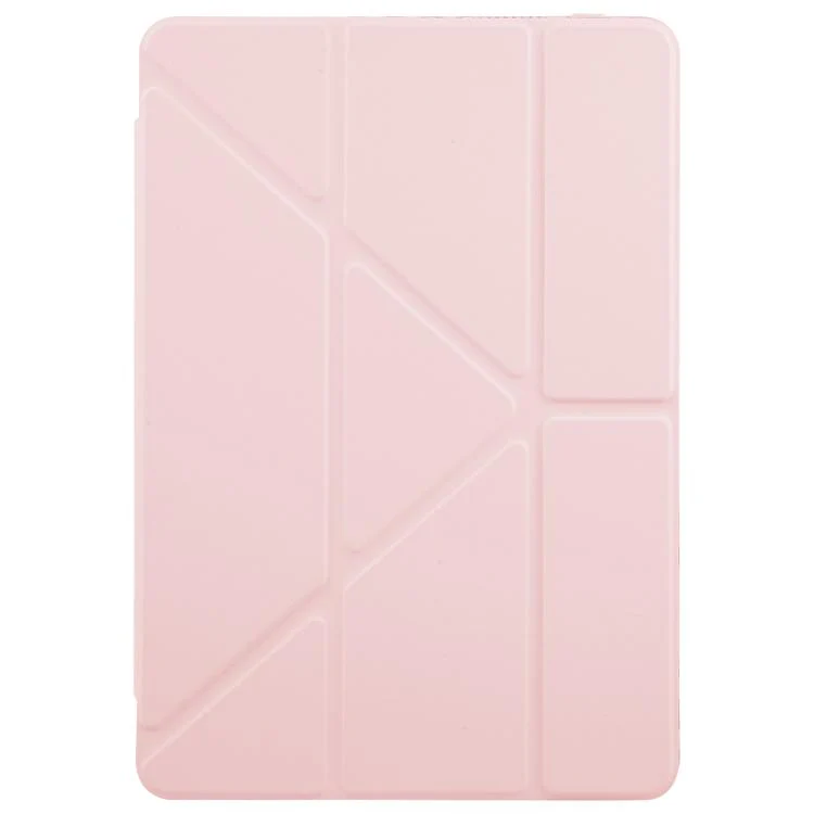 For Redmi Pad SE 11 2025 / Pad 2 Clear Acrylic Deformation Leather Tablet Case(Pink) - Image 2