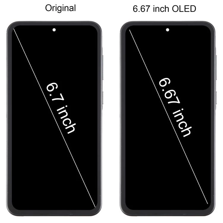 For Samsung Galaxy A36 SM-A366B 6.67 inch OLED LCD Screen Digitizer Full Assembly with Frame (Purple) - Image 6