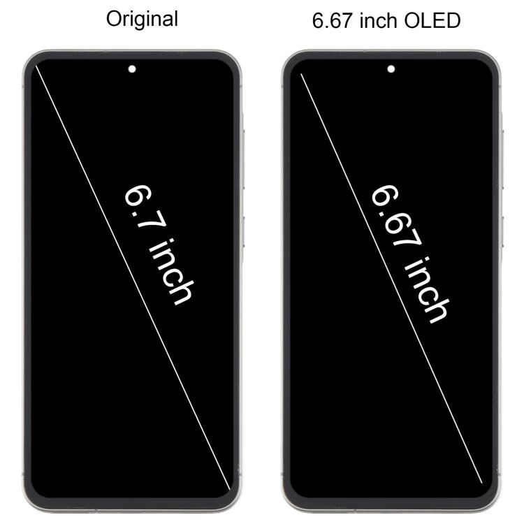 For Samsung Galaxy A56 SM-A566B 6.67 inch OLED LCD Screen Digitizer Full Assembly with Frame (Green) - Image 6