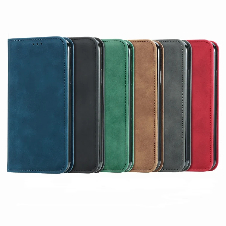 For Galaxy S26 Ultra 5G Retro Skin Feel Magnetic Leather Phone Case(Gray) - Image 8