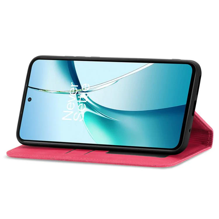 For Galaxy S26 Ultra 5G Retro Skin Feel Magnetic Leather Phone Case(Red) - Image 4