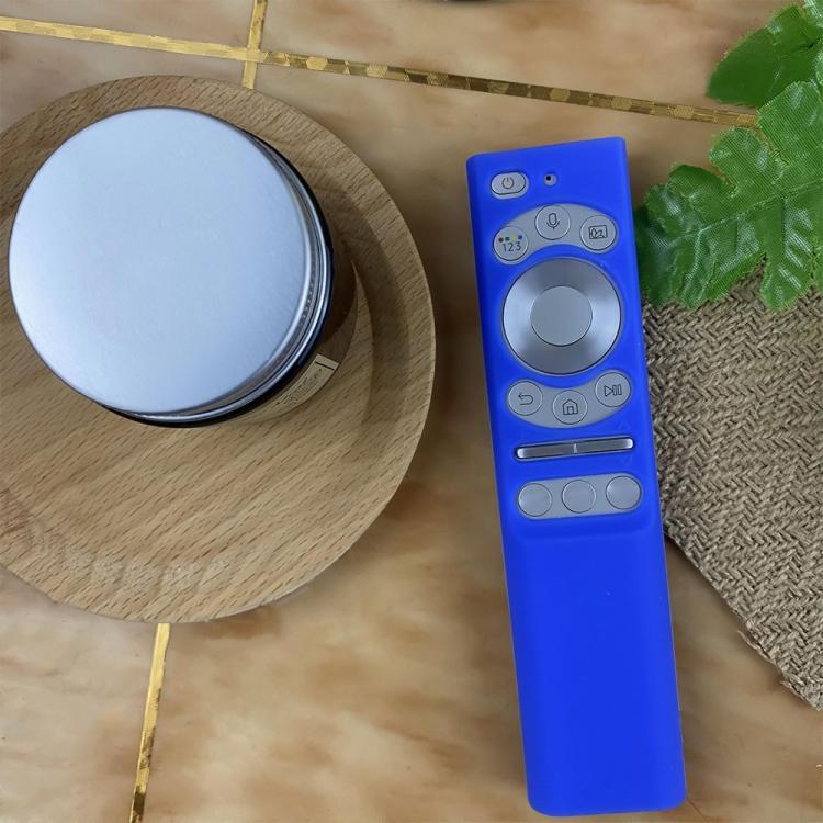For Samsung Smartone3 TM1990C BN59-01357 Y34 Remote Control Silicone Cover(Blue) - Image 2