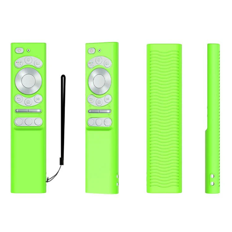 For Samsung Smartone3 TM1990C BN59-01357 Y34 Remote Control Silicone Cover(Luminous Green)