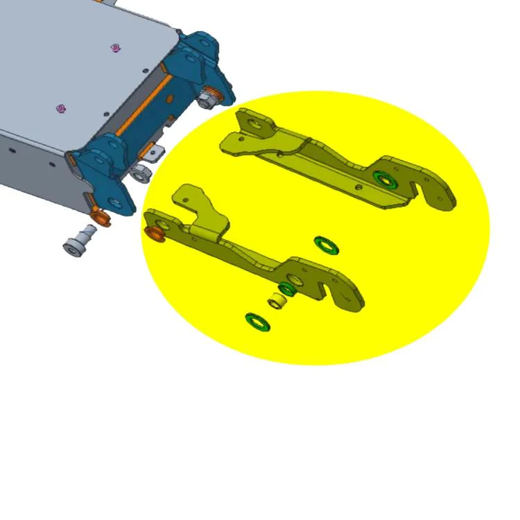 For Segway Ninebot MAX G2 Electric Scooter Front Fork Suspension Swing Arm Repair Parts, Spec: Right Side - Image 3
