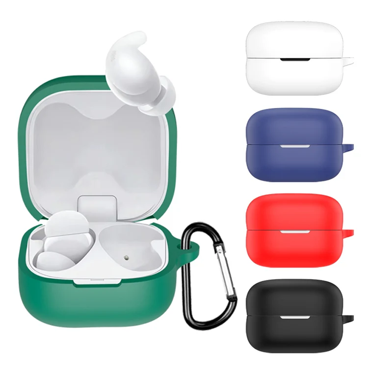 For Sony LinkBuds Fit Wireless Bluetooth Earphones Silicone Protective Case(Dark Blue) - Image 2