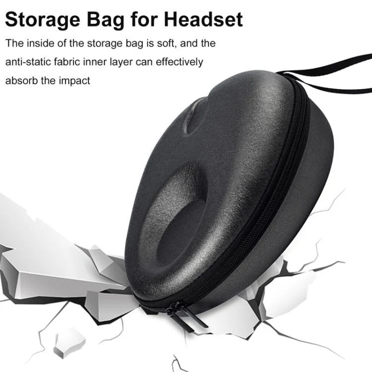 For Sony PS5 PULSE 3D Portable Bluetooth Headphones Storage Box EVA Shockproof Storage Case - Image 4