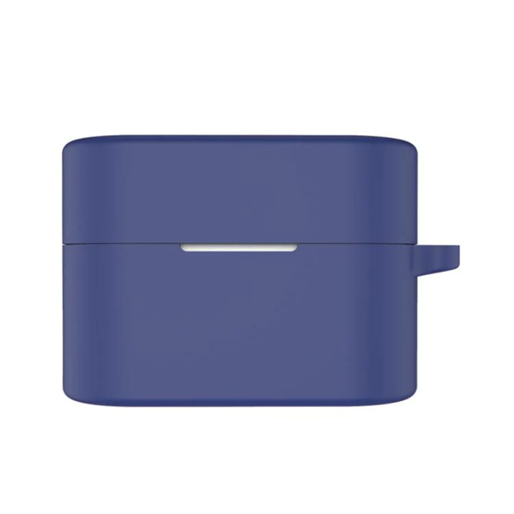 For Sony WF-1000XM6 Wireless Earphone Silicone Protective Case(Dark Blue)