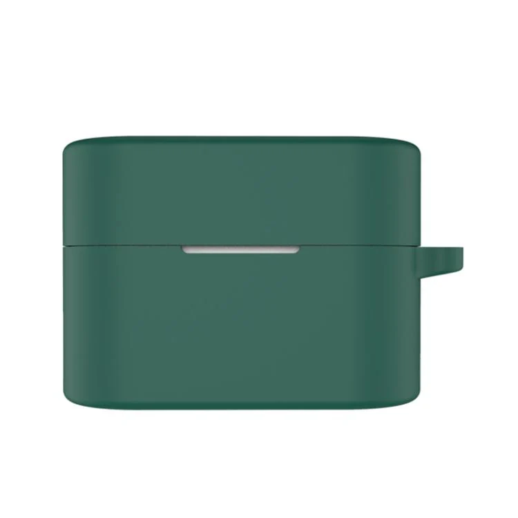 For Sony WF-1000XM6 Wireless Earphone Silicone Protective Case(Dark Green)