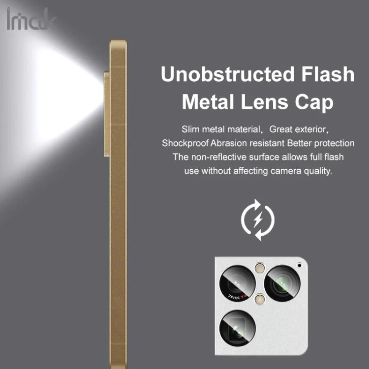 For Sony Xperia 1 VIII IMAK Metal Armor Premium Camera Lens Protector Film(Black) - Image 5
