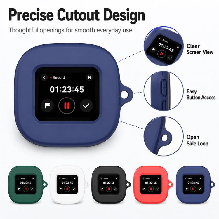 For Soundcore 5 Pro Max Silicone Shockproof Earphone Protective Case(Black) - Image 7