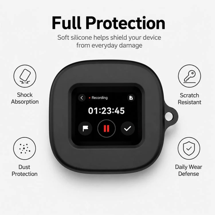 For Soundcore 5 Pro Max Silicone Shockproof Earphone Protective Case(Red) - Image 5