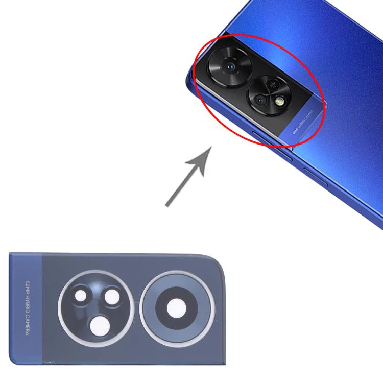 For TCL 50 XE OEM Back Camera Lens (Black) - Image 4