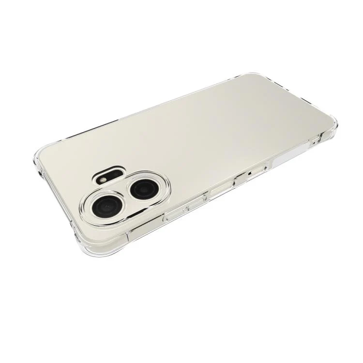 For TCL NxtPaper 70 Pro Shockproof Non-slip Thickening TPU Phone Case(Transparent) - Image 4
